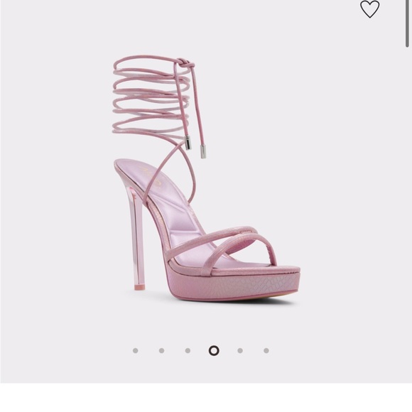 INSTANTLY SELLING PINK ALDO PLATFORM HEEL - Picture 1 of 1